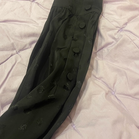 J. Crew Jacquard- mini dress. Button sleeves and fitted waist. New with Tags-sz8 - Picture 5 of 6